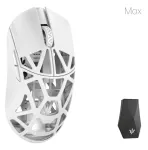 WLMouse Beast X Max Solid Sides Gaming Maus Omron Optical Switches (MAX-MILKY WHITE-O-SHIXIN)