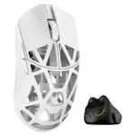 WLMouse Beast X Pro Solid Sides, žaidimų pelė su Omron optiniais jungikliais, balta (MPRO-SHIXIN-WHITE-O)