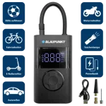 Blaupunkt TPM 124 akumuliatorinis oro siurblys, ne&scaron;iojamas elektrinis kompresorius automobiliui