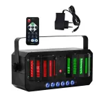 Daugiaefektis &scaron;viestuvas Light4Me Derby Mix Strobo Laser Disco Multi-Effect L