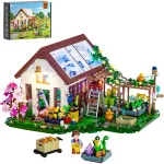 Lumibricks vidinė &scaron;iltnamio sistema su viso spektro LED auginimo lempa, hidroponinė sistema, 6 augalų kapsulės, 2,5 l vandens bakas, balta