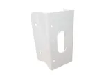 Hikvision DS-1476ZJ-SUS Kampinis laikiklis kupolinėms kameroms, baltas, aliuminio lydinys, montavimas ant sienos, lauke