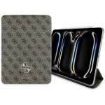 Guess GUFC11PM24PS4SGW iPad Pro 11 M4 2024 / M5 2025 Brown Magnetic 4G Big Logo Folio Case
