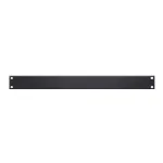 Adam Hall 87221 STL 19 inch 1U Blank Rack Panel Steel Black 1,5 mm