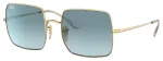 Ray-Ban RB1971-001-3M Square 1971 Akiniai Gold Frame Classic G-15 Green Lens 54mm