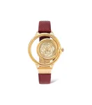 Police moteri&scaron;kas laikrodis PEWLA2008302 kvarcinis analoginis 36mm rožinio aukso nerūdijančio plieno Milano tinklelio apyrankė
