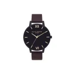 Olivia Burton moteri&scaron;kas laikrodis OB16SH06 40mm rožinio aukso spalvos nerūdijančio plieno tinklelis