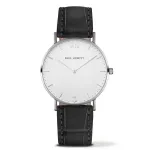 Paul Hewitt Sailor Line Unisex Quartz Watch 39mm Stainless Steel Mesh Strap Silver White Sand Dial PH-SA-SSTW15S