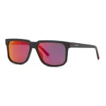 Philipp Plein Sport vyri&scaron;ki akiniai nuo saulės SSP037-59L46P &ndash; juodas rėmelis, dūminiai gradientiniai lę&scaron;iai &ndash; 59/16/150 mm
