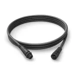 Philips lauko ilginimo kabelis 2,5 m, maitinimo kabelis, juodas, plastikas, kiemui, sodui, terasai, IP67, III klasė