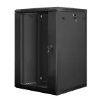 Sieninis stovas LANBERG WF01-6618-10B, 18U, 600&times;600&times;907 mm, juodas, 60 kg