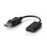 Dell 492-BBXU (DANAUBC087) &bdquo;DisplayPort&ldquo; į HDMI 2.0 adapteris, 4K, 0,2 m, juodas