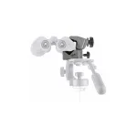 Manfrotto Super Clamp 035BN juodas aliumininis žandinis spaustuvas su 16 mm &scaron;e&scaron;iakampiu lizdu ir 5/8 inch imtuvu, keliamoji galia 15 kg