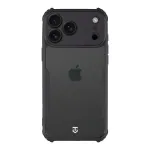 Tactical Back Cover Quantum Stealth, skirta Apple iPhone 17 Pro Max, skaidri/juoda