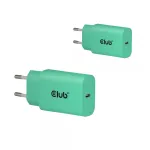 &ldquo;Club 3D&rdquo; 2 vnt. USB-C įkroviklių rinkinys 30 W &ndash; du 30 W USB-C maitinimo adapteriai