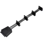 SilverStone SST-CP06-E4 SATA maitinimo &scaron;akotuvas (kabelis), 1x 15 kontaktų į 4x 15 kontaktų