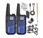 Radiotelefonai Baofeng BF-T25E Tamsiai Mėlyni, 2 vnt.