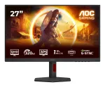 AOC G4 Q27G4SRU monitorius kompiuteriui 68.6 cm (27 col.) 2560 x 1440 pikselių Quad HD LED Juodas, Raudonas