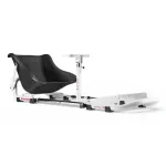 Oplite 104318 Racing Cockpit &ndash; Sim Racing važiuoklė su reguliuojamais vairo ir pedalų laikikliais