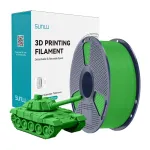 SUNLU PLA+ High-Speed 3D spausdinimo filamentas, žalia, 1,75 mm, 1 kg