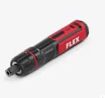 FLEX SD 7-320 4V belaidis atsuktuvas su USB-C įkrovimu, 7 Nm, 320 aps./min., 1/4 inch &scaron;e&scaron;iakampiu, LED ap&scaron;vietimu, mink&scaron;ta rankena, su antgaliais