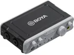 BOYA BY-AM1 2 kanalų USB-C garso sąsaja su XLR/TRS įėjimais, +48V fantominiu maitinimu ir tiesioginiu monitoravimu