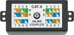 DSIT DANICOM CAT6 interneto jungiamoji dėžutė (DS-CAT6-JB) &ndash; 10G PoE++ įspaudimo mova, balta
