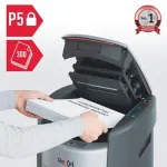 Rexel ShredMax AutoFeed+ 300M mikro pjaustymo dokumentų smulkintuvas P-5, 300 lapų automatinis padavimas, 25L krep&scaron;ys