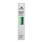 STANLEY &scaron;iaudelių rinkinys (4 vnt.) The Quencher Travel Tumbler 0,89 L, daugkartiniai BPA-free plastikiniai &scaron;iaudeliai, žali