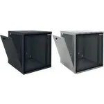 LogiLink W09A54B 19" sieninė spintelė SOHO 9U, 540x550 mm, i&scaron;ardoma, juoda