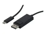 EXERTIS CONNECT USB 3.2 Type-C į DisplayPort 1.2 adapterio kabelis, 1,0 m 127549