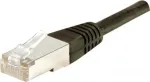 Exertis Connect 857110 Cat5e F/UTP tinklo komutacinis kabelis, 0,15 m, juodas