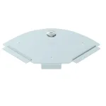 OBO Bettermann RBD 90 100 FS dangtelis 90&deg; posūkiui, 100 mm, cinkuotas plienas (6036900)