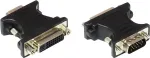 GoodConnections DVI-I (moteri&scaron;kas) į VGA (vyri&scaron;kas) adapteris, juodas
