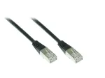 EXSYS Cat 5e FTP komutacinis kabelis 1,5 m juodas EX-K6170-1.5