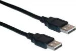Kramer Electronics 4,6 m USB 2.0 A-Male to A-Male kabelis, juodas (96-0212015)