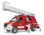 Gaisrinis automobilis BRUDER 02673 Raudonas Baltas ABS sintetika 4 metai
