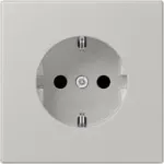 JUNG LC 1520 205 SCHUKO ki&scaron;tukinis lizdas 16 A 250 V, lakuotas duroplastas, LS serija, gris clair 31 (32013)
