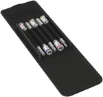 Įvairių antgalių rinkinys ZYLKOP 1/4'' 8740 A HF 1, 5 vnt.