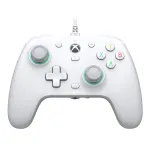 Laidinis žaidimų pultas GameSir G7 SE White, Xbox One / Xbox Series X/S / Windows, USB-C, 3 m laidas, Hall efekt svirtys, keičiamas priekinis skydelis