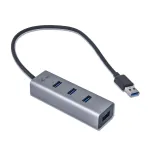 USB 3.0 &scaron;akotuvas i-tec Metal 4 portai