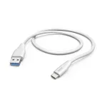 Hama 00201596 USB 2.0 laidas USB A &ndash; USB C 1,5 m baltas