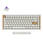 Belaidė mechaninė klaviatūra Keychron K2 Special Edition White RGB Backlit, kompakti&scaron;kas 75 % i&scaron;dėstymas
