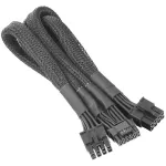 Thermaltake AC-063-CN1NAN-A1 kabelio &scaron;akotuvas, juodas, ki&scaron;tukas&ndash;ki&scaron;tukas, 600 mm