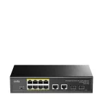 Cudy GS1010PS2 tinklo jungiklis Nevaldomas Gigabit Ethernet (10/100/1000) Power over Ethernet (PoE) Juoda