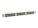 Equip 48 prievadų Cat.6 ekranuotas skirstomasis skydas, &scaron;viesiai pilkas