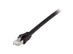 Equip Cat 8.1 S/FTP (PIMF) pataisos laidas, LSOH, 1,0 m, juodas