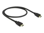 DeLOCK HDMI kabelis 50 cm, 28 AWG, juodas (84751)