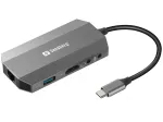 USB-C dokas Sandberg 6in1 Travel Dock
