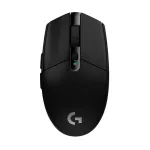 LOGITECH G305 Lightspeed belaidė žaidimų pelė, juoda